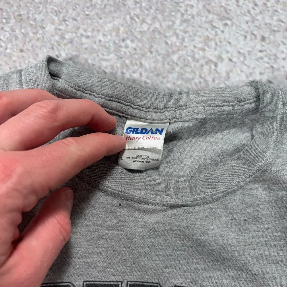 Vintage Y2K Bauer Hockey grey T-Shirt - Picture 2 of 7